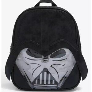 Disney Star Wars X Heroes & Villains Darth Vader Pin Collector Mini Backpack NWT